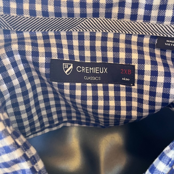 NWOT Cremieux short sleeve button up - Picture 3 of 3